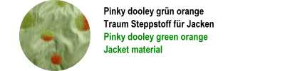 Pinky Dooley grün orange
